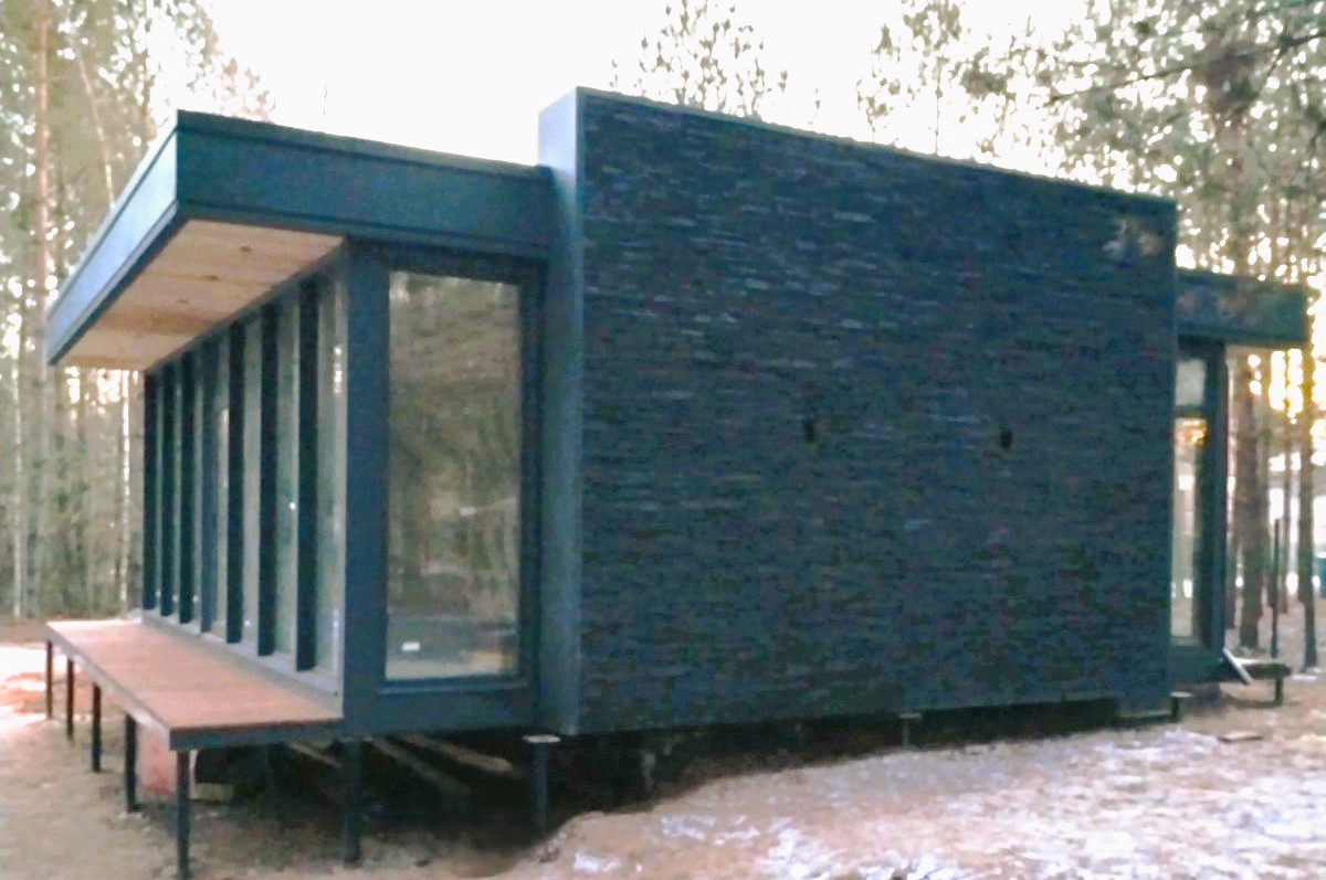 Модульный дом 8х3,5 м