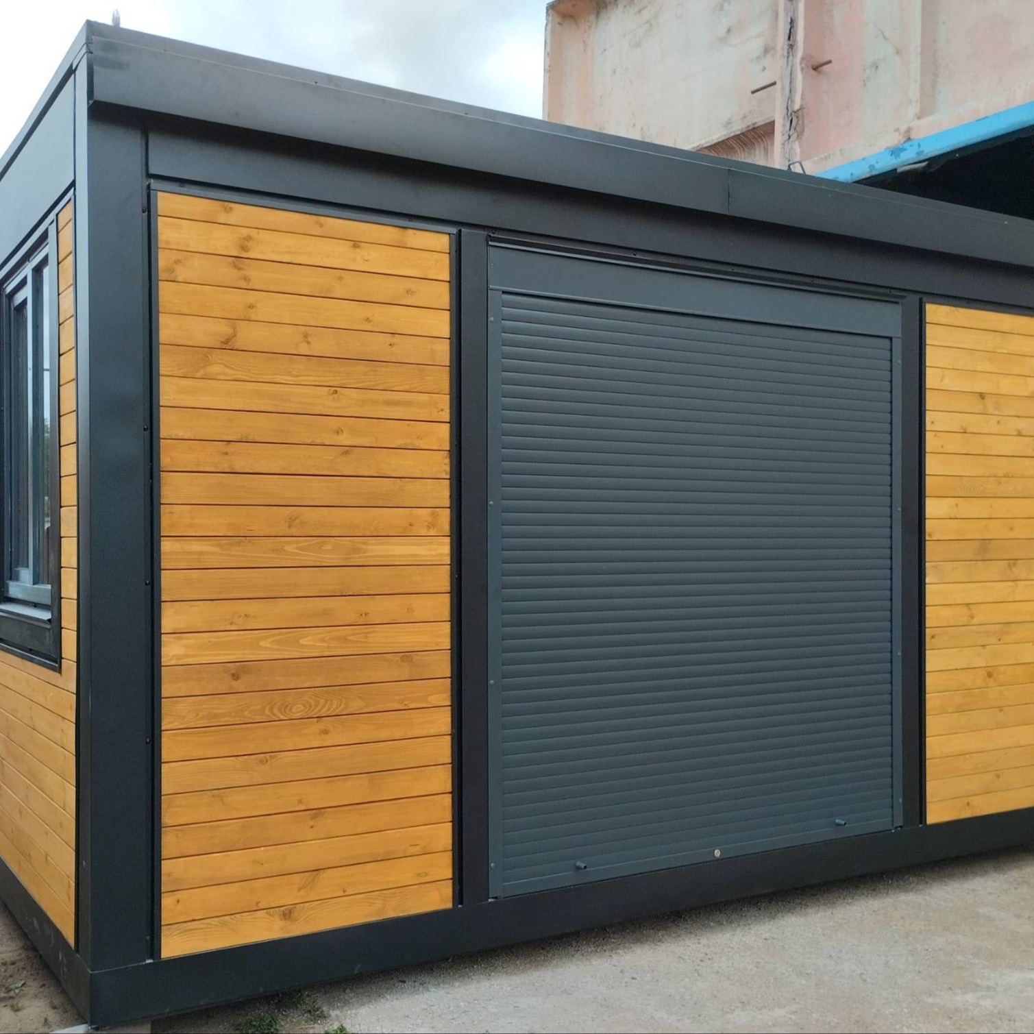 Теплый хозблок тип 1